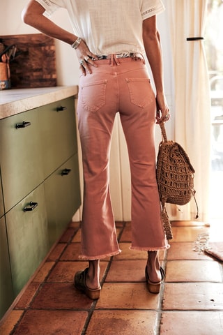 Jean bootcut Norma California - Rouge