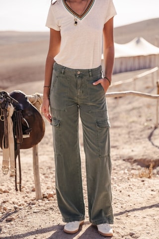 Pantalon Moxie Jazz - Vert et gris