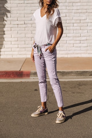 Pantalon dt 7/8 Claudia Felicita - Violet