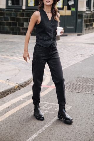 Gilet sans manches Gladys SDM - Noir