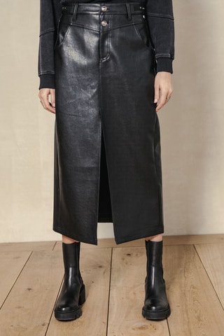 Jupe Floria Biker - Noir