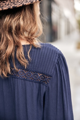 Blouse Tya Plain Color - Bleu