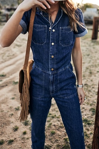 Combinaison Tifany Denim - Bleu