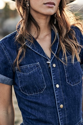 Combinaison Tifany Denim - Bleu