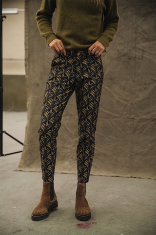 Pantalon slim Claudia Swan - Noir