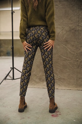 Pantalon slim Claudia Swan - Noir