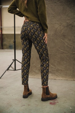 Pantalon slim Claudia Swan - Noir