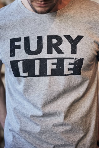 T-shirt Ivander Fury Life - Gris