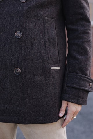 Manteau Wyatt Chevrony - Noir