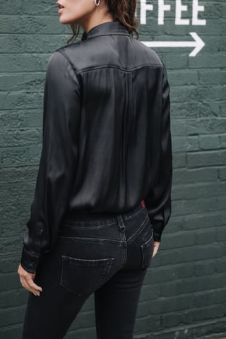 Chemisier Clorisse Plain - Noir