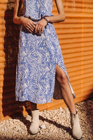 Jupe Jaiss Zebrure - Bleu