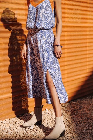 Jupe Jaiss Zebrure - Bleu