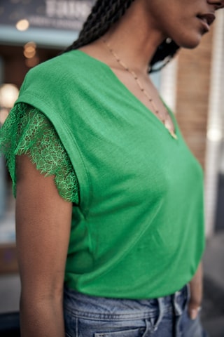 T-shirt Tanaiss Linen - Vert