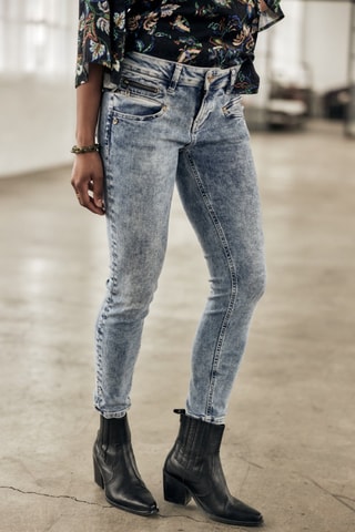 Jean 7/8 Alexa Cropped S-SDM - Bleu