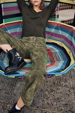 Pantalon dt Romane Stainy - Vert