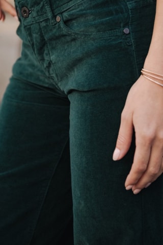 Pantalon Agatha Velvet - Vert