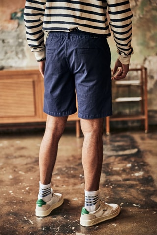 Bermuda Oliver React - Noir et bleu