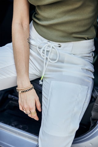 Pantalon slim Celine - Blanc