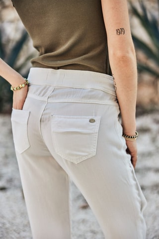 Pantalon slim Celine - Blanc