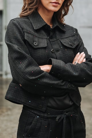 Veste Olena Tweedy - Noir