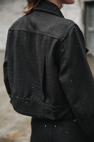 Veste Olena Tweedy - Noir