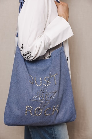 Sac porté épaule - Bleu