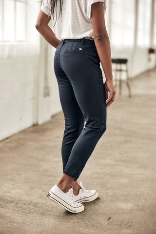Pantalon slim 7/8 Claudia Felicita  NC - Bleu