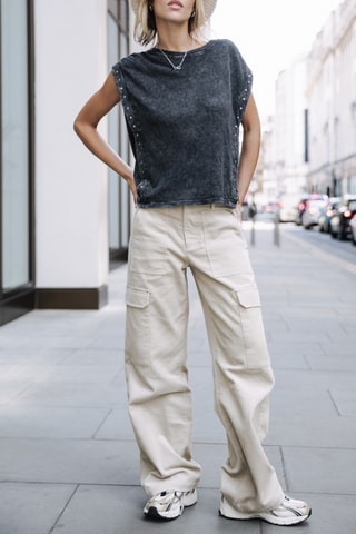 Pantalon Moxie Corduroy - Beige