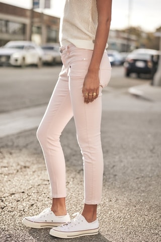 Pantalon 7/8 Alexa Cropped New Magic Color - Rose