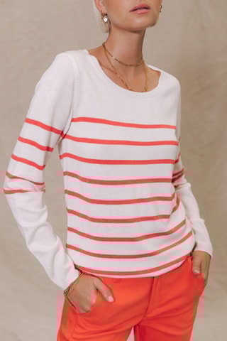 Pull Lea Stripes - Orange