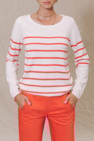 Pull Lea Stripes - Orange