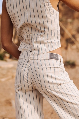 Pantalon Agatha Greecia - Blanc