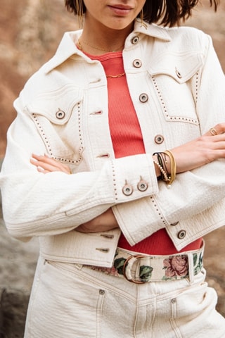 Veste Olena Downy - Blanc