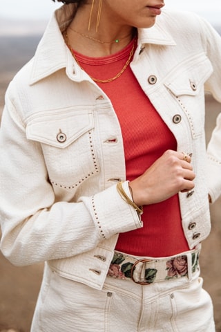 Veste Olena Downy - Blanc