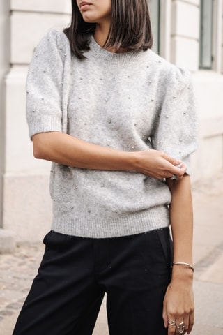 Pull en laine Pearly - Gris