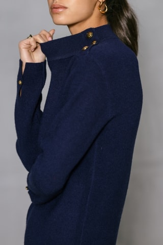 Robe dte Reliane Plain - Bleu