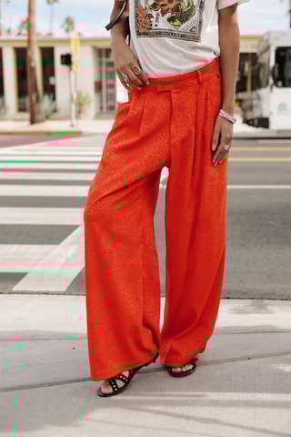 Jean palazzo - Rouge