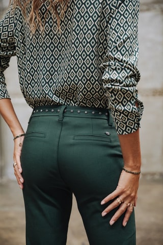 Pantalon Claudia Polyneo - Vert