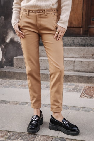 Pantalon Claudia Polyneo - Marron