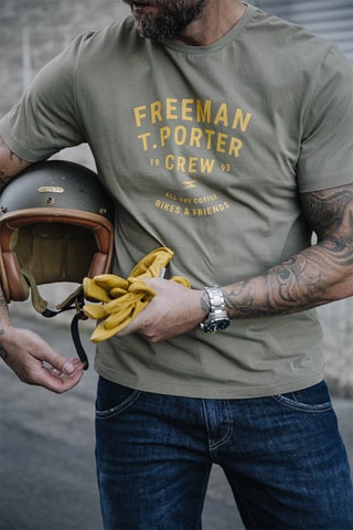 T-shirt - Vert et jaune