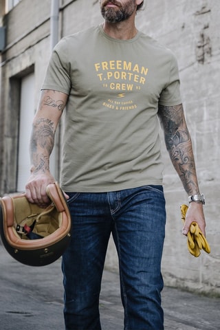 T-shirt - Vert et jaune