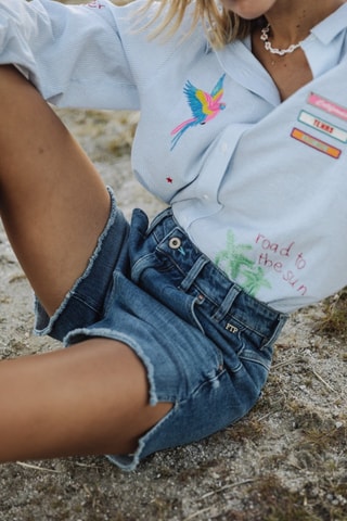 Short Jade SDM - Bleu