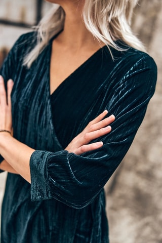 Robe Regate Velvet - Vert