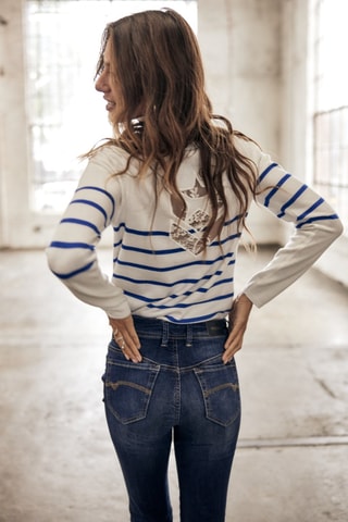 Jean 7/8 Gaelle S-SDM - Bleu