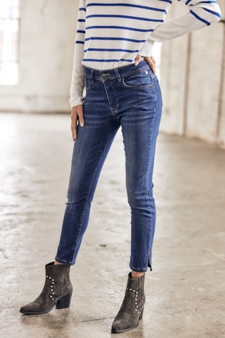 Jean 7/8 Gaelle S-SDM - Bleu