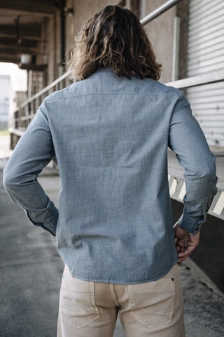 Chemise Glenn ML Denim - Bleu