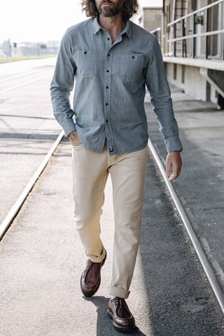 Chemise Glenn ML Denim - Bleu