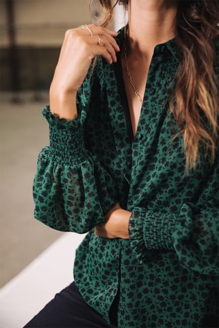 Chemisier Eloise Clover - Vert