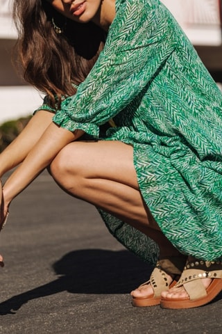 Robe Juna Tigrea - Vert