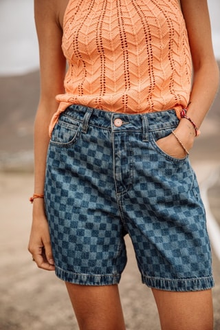 Short Judy Denim - Bleu